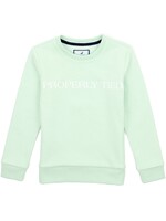 Properly Tied SALE. Girls Laurel Crew Seafoam