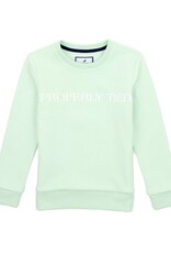 Properly Tied Girls Laurel Crew Seafoam