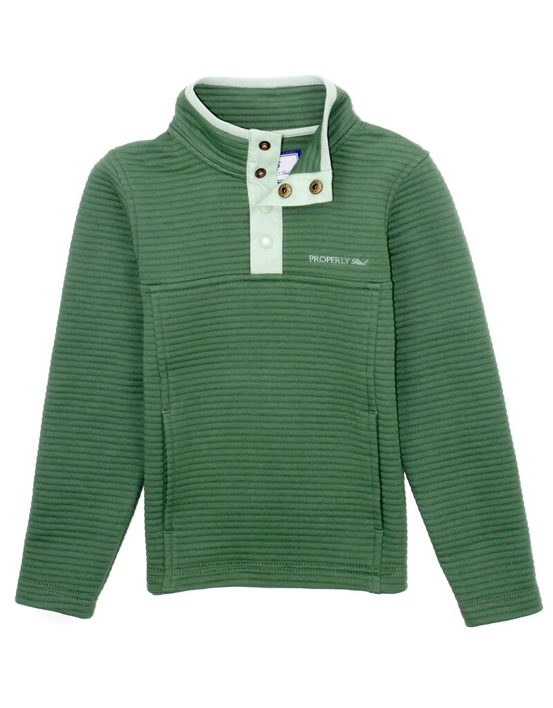 Properly Tied Ridgeway Pullover Pine