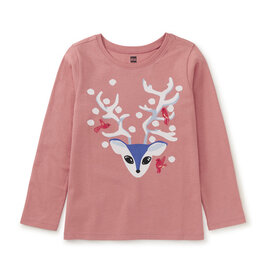 Tea Collection SALE Decorated Deer Graphic Tee Desert Sand