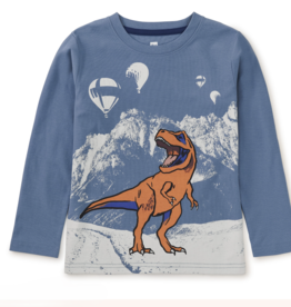 Tea Collection SALE T-Rex Mountains Graphic Tee Coronet Blue