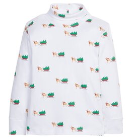 Little English SALE Printed Turtleneck Holiday Labs