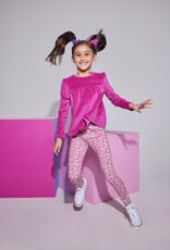 Bisby LEGGINGS ROLAND FLORAL FUCHSIA