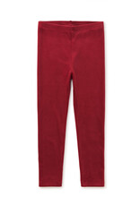 Tea Collection Velour Leggings Red Wagon