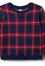 Janie and Jack The Holiday Tartan Sweater