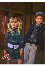 Janie and Jack Tartan Sweater Skirt