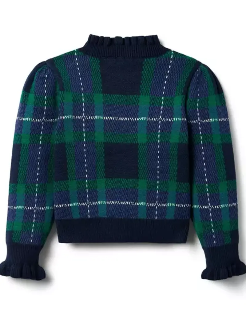 Janie and Jack The Tartan Sweater