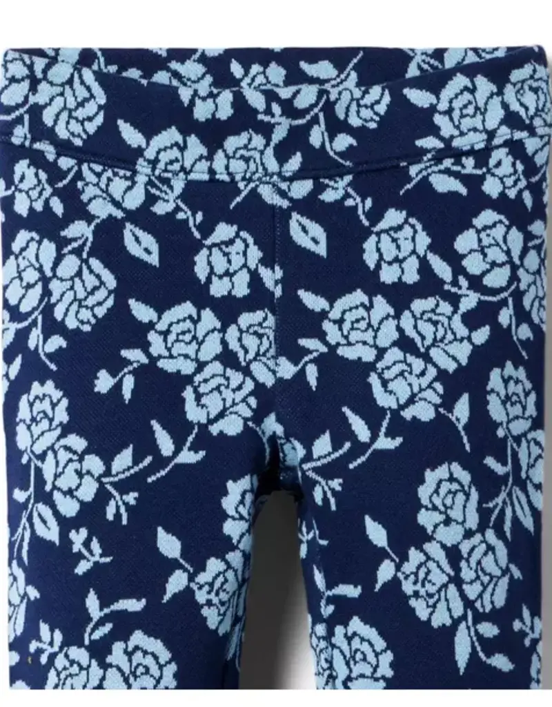 Janie and Jack Floral Jacquard Pant