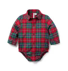 Janie and Jack SALE The Tartan Baby Bodysuit