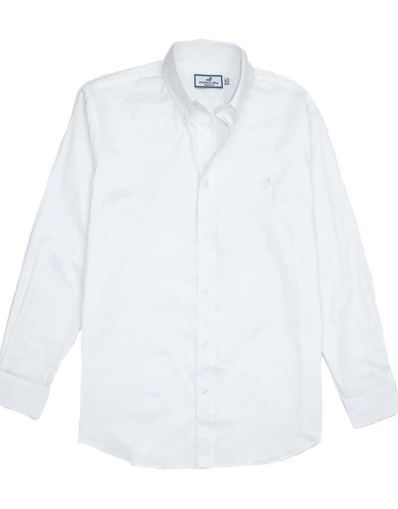 Properly Tied Park Ave Dress Shirt White