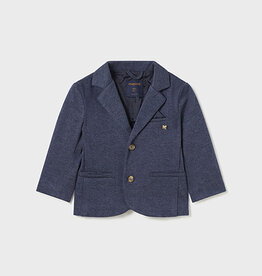 Mayoral SALE Smart Line Knit Navy Suit Coat