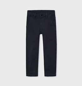 Mayoral Blue Black Relaxed Fit Denim Pants