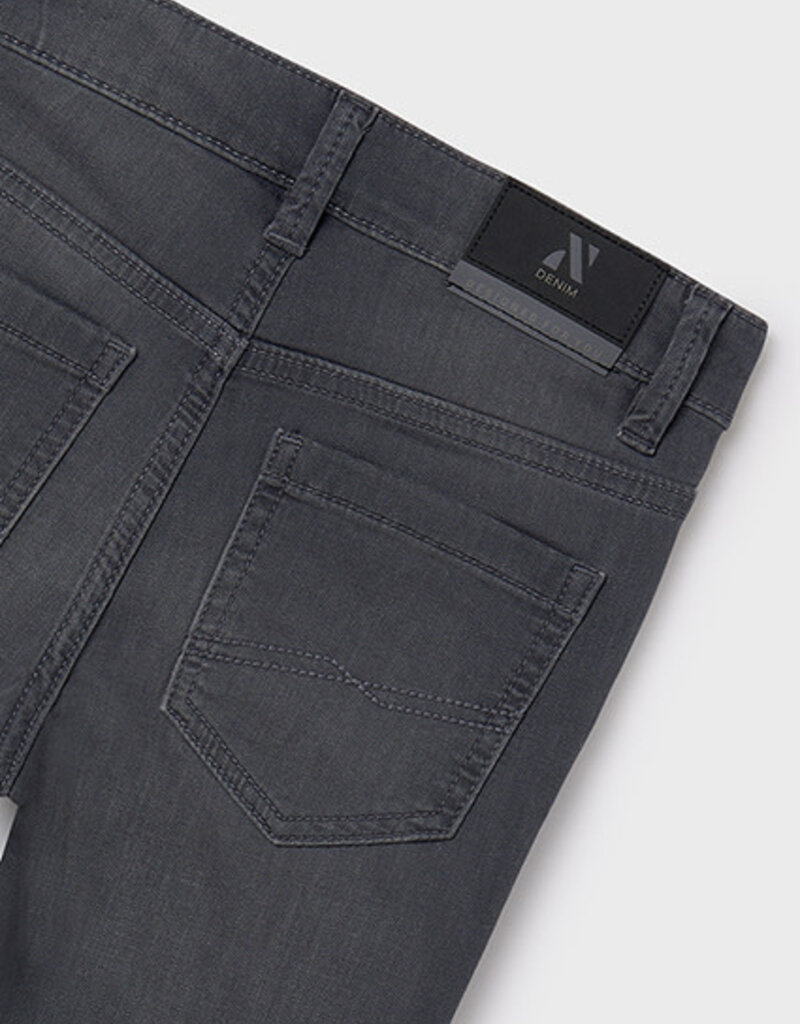 Mayoral Boys Med Grey Soft Denim Pant