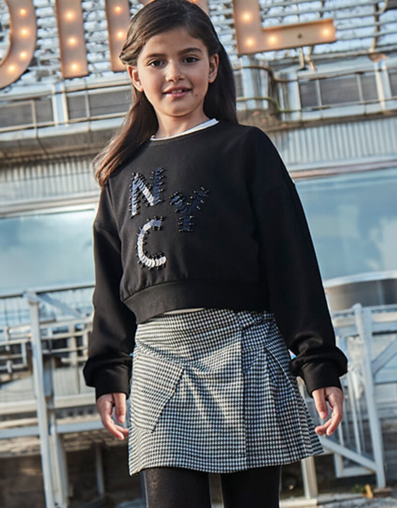 Mayoral Houndstooth Skort