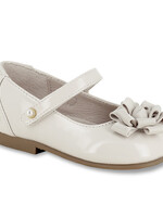 Mayoral Patent Leather Cream Mary Jane