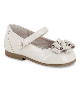 Mayoral Patent Leather Cream Mary Jane