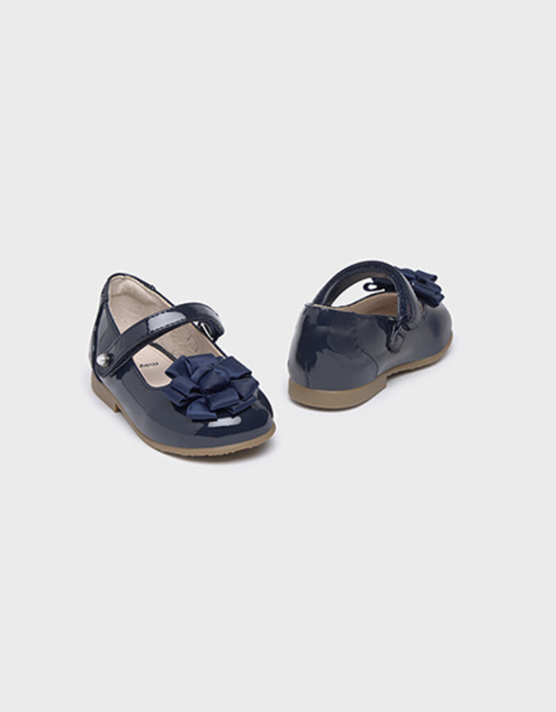 Mayoral Patent Leather Navy Mary Jane
