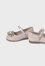 Mayoral Patent Leather Cream Mary Jane