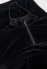 Mayoral Black Soft Ribbed Tracksuit