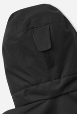 Reima Reimatec Jacket Perille Black w/Lt Turq Zip