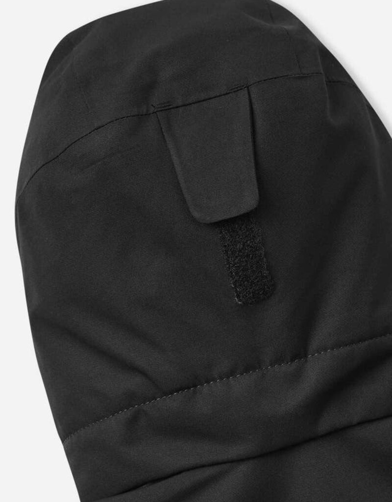 Reima Reimatec Jacket Perille Black w/Lt Turq Zip