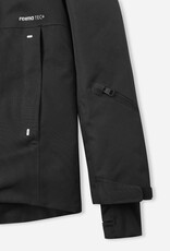 Reima Reimatec Jacket Perille Black w/Lt Turq Zip