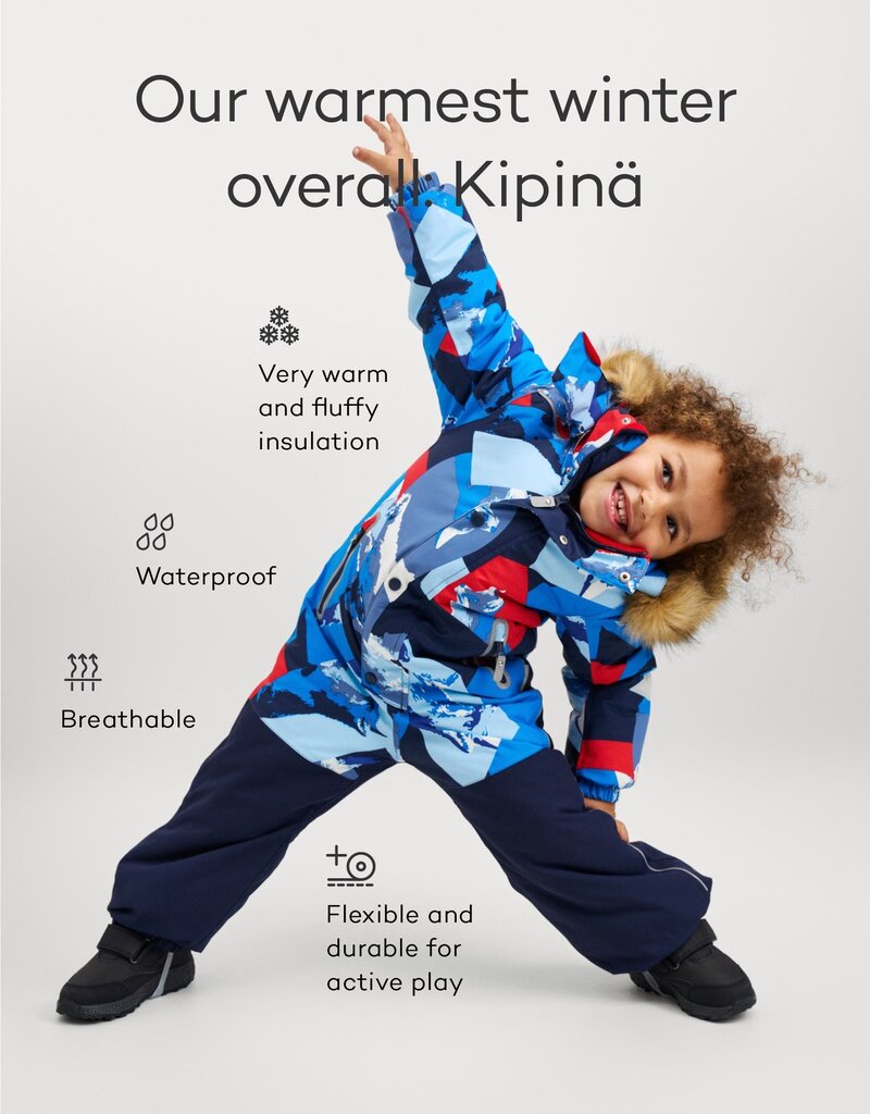 Reima Reimatec Winter Snowsuit Kipina Bright Blue