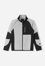 Reima Fleece Sweater Liukuen Melange Grey