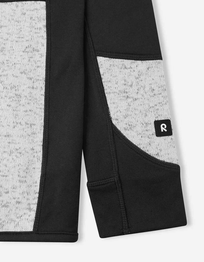 Reima Fleece Sweater Liukuen Melange Grey