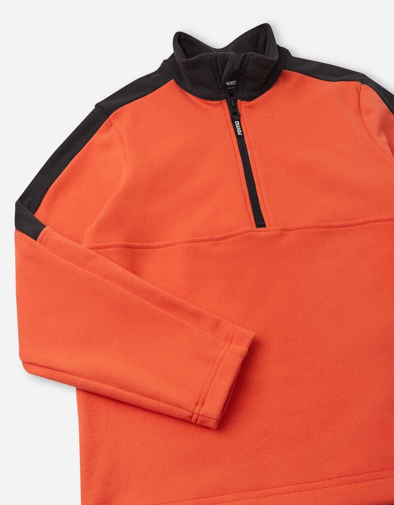 Reima Fleece Sweater Laduille Mandarin Orange