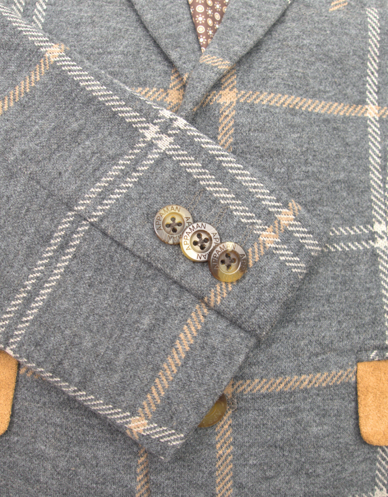 Appaman club jacket smoky windowpane
