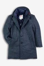 Appaman city overcoat checkered ink