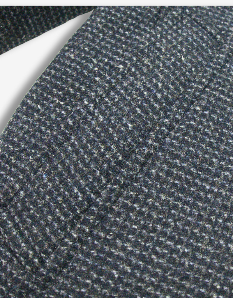 city overcoat checkered ink - Tip Toes