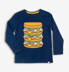 Appaman SALE graphic l/s tee bacon eggs cheese
