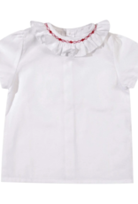 Kidiwi France Eden Blouse White Poplin