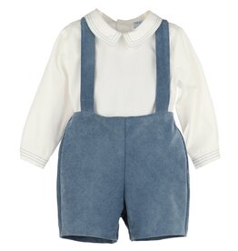 Luli & Me SALE Majestic Cord Boy Set Navy