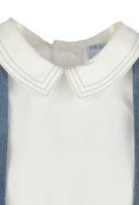 Luli & Me Majestic Cord Boy Set Navy