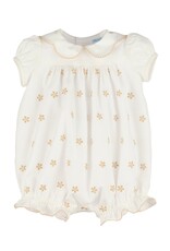 Luli & Me Embroidery Flowers Bubble Beige