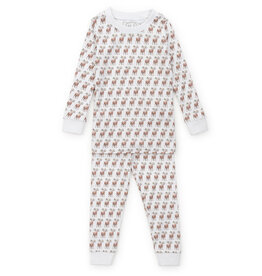 Lila + Hayes SALE Grayson Pajama Set Festive Deer