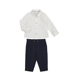 Abel & Lula SALE Navy Knit Pant Set