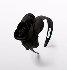 Abel & Lula SALE Big Bold Flower Headband Black