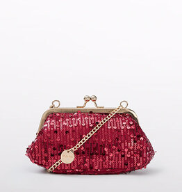 Abel & Lula SALE Sequin Handbag Red