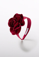 Abel & Lula Big Bold Flower Headband Red