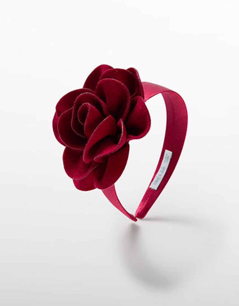 Abel & Lula Big Bold Flower Headband Red