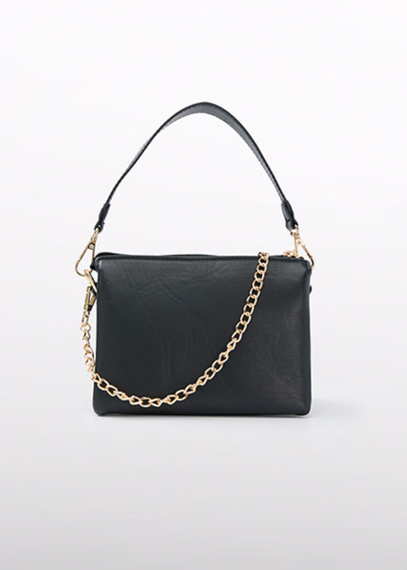 Abel & Lula Black Logo Handbag