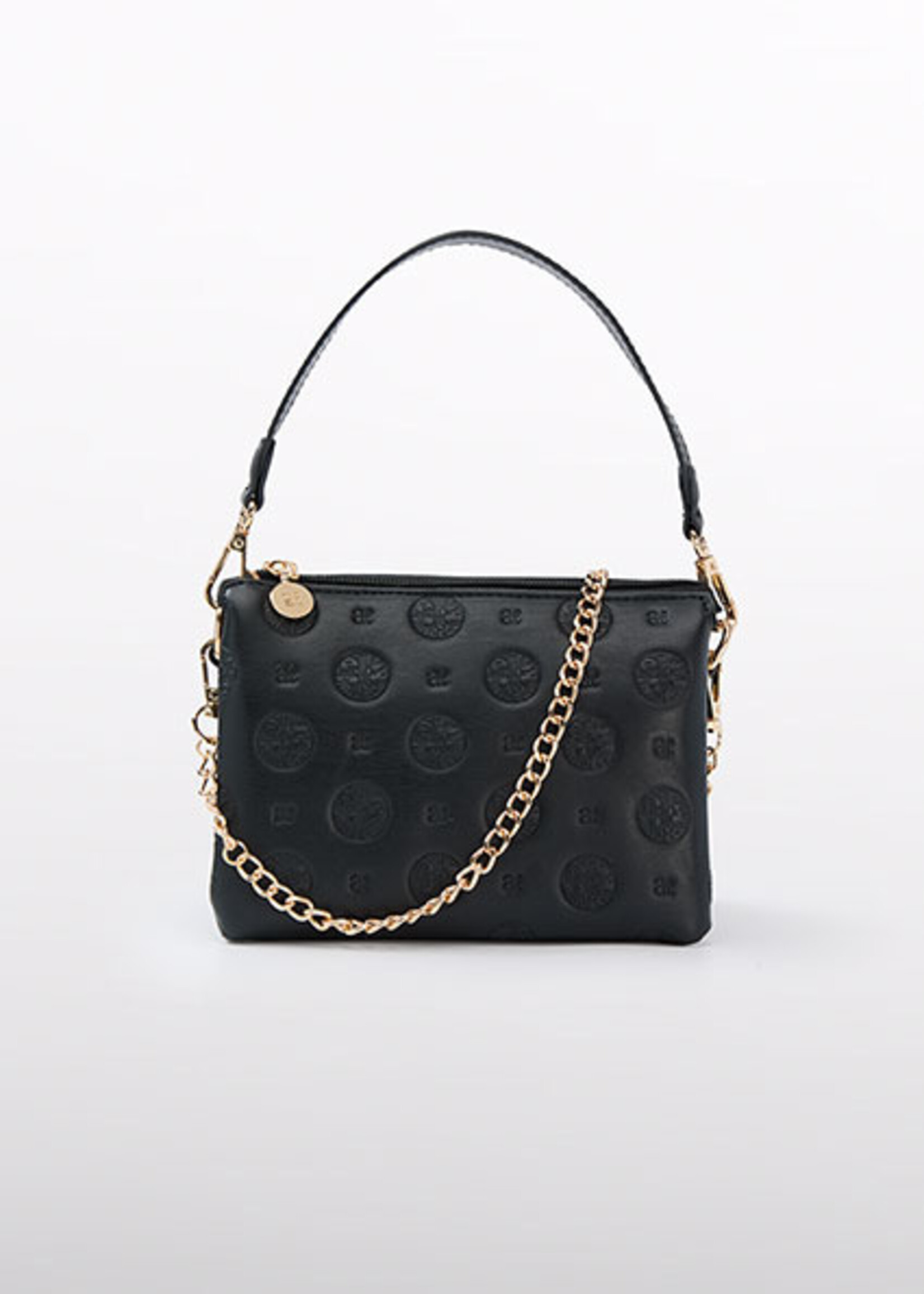 Abel & Lula Black Logo Handbag