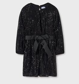 Mayoral SALE Black Sequin Dress