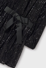 Mayoral Black Sequin Dress
