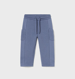 Mayoral SALE Steel Blue Waffle Pants