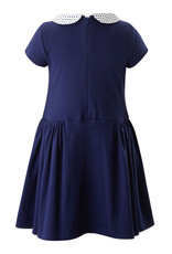 Rachel Riley Bow Two Tone Dress